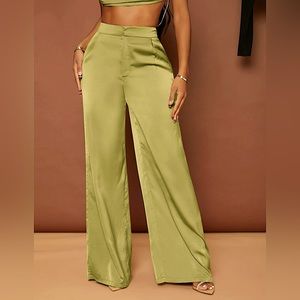 NWT SHEIN SXY High Waist Wide Leg Pants